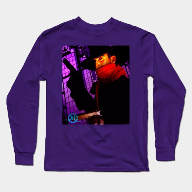 Who Knows What Evil Long Sleeve T-Shirt by Plasmafire Graphics